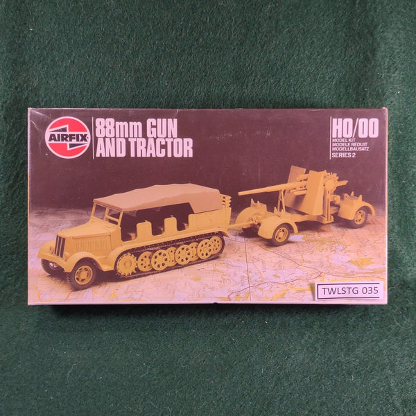 Airfix 88mm + tractor box