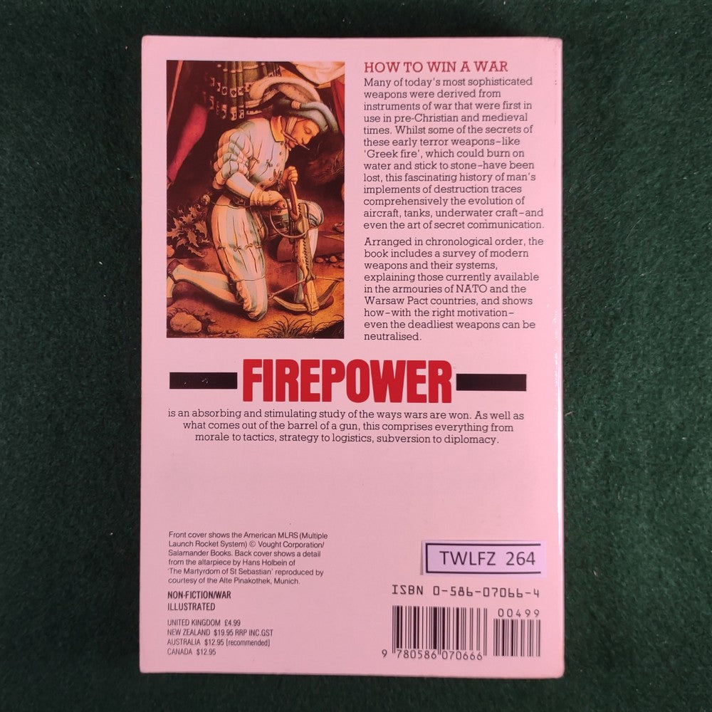 Firepower: From Slings to Star Wars - Philip Warner - Softcover - Fair ...