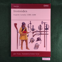 Ironsides - English Cavalry 1588-1688- John Tincey - Osprey Warrior 44- Softcover