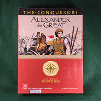 The Conquerors: Alexander the Great - GMT - Very Good (no dice)