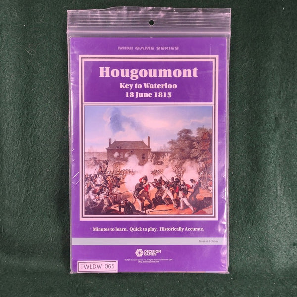 Hougoumont: Key to Waterloo, 18 June 1815 - Decision Games - Unpunched