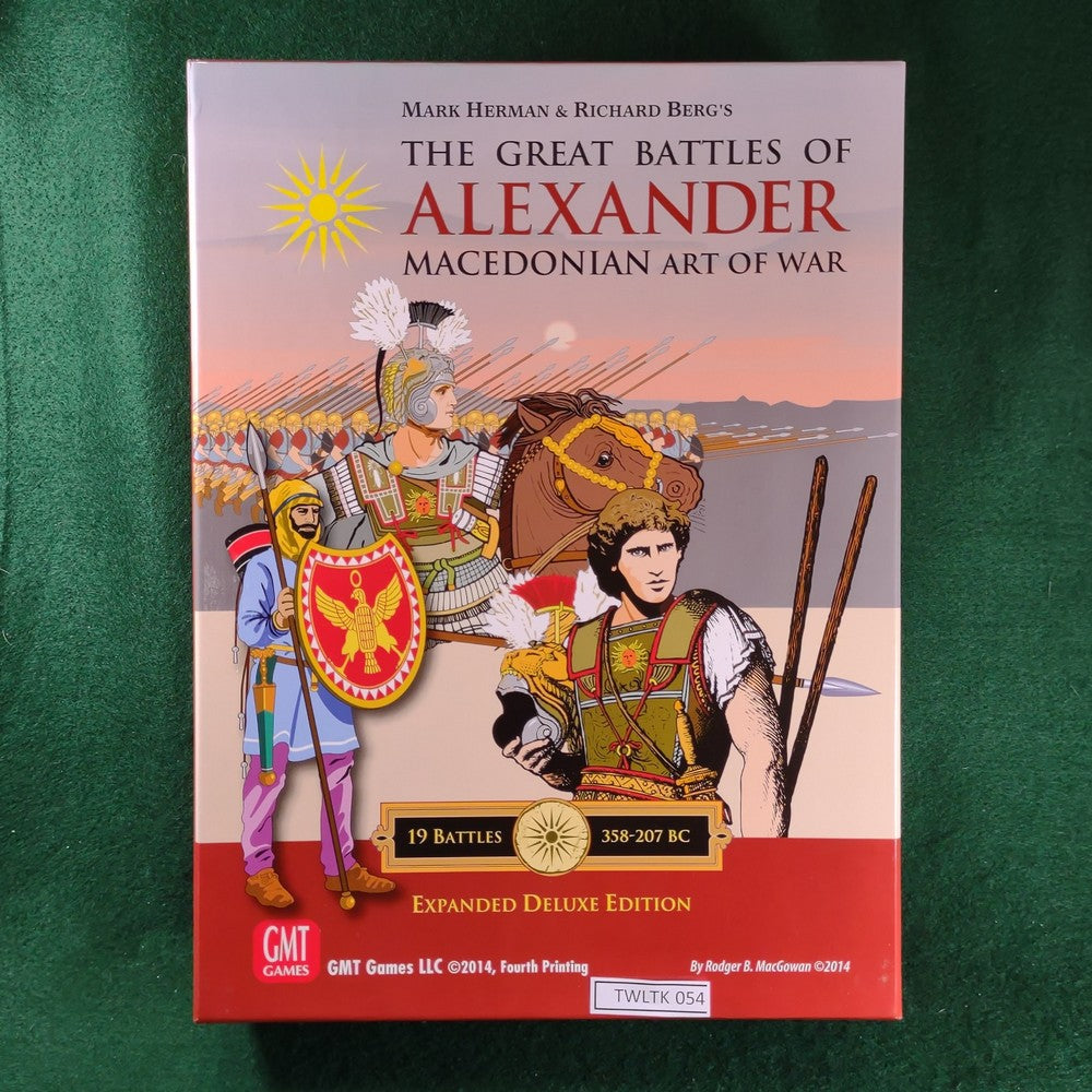 The Great Battles of Alexander | Board Game | BoardGameGeek