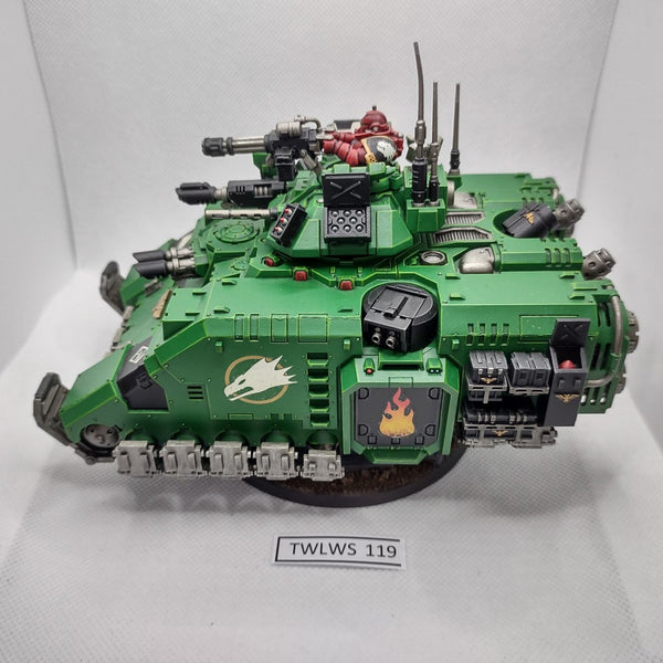 Salamanders Primaris Repulsor - Warhammer 40K - assembled, painted