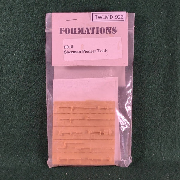 Sherman Pioneer Tools - 1/35 - Formations F018 - Very Good