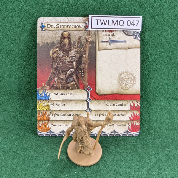 Dr. Stormcrow - Zombicide Black Plague - CMON - Good (NO  BOX)