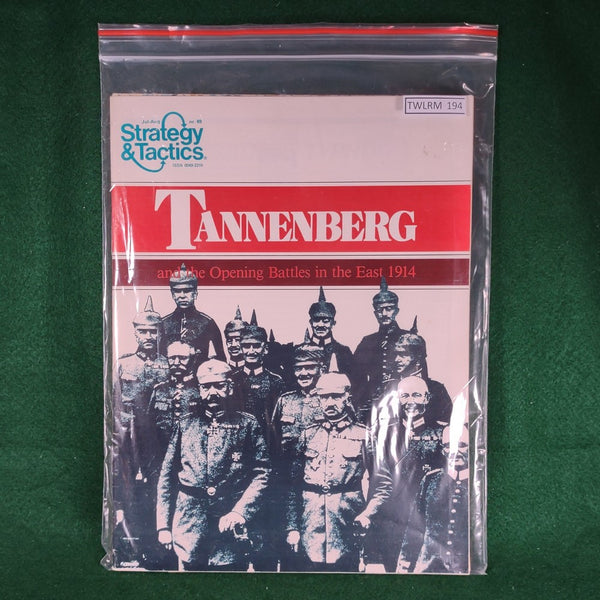 Tannenberg and the Opening Battles in the East 1914 (Game + Magazine) - S&T 69 - SPI - Unpunched