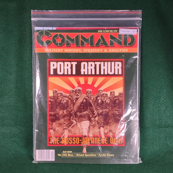 Port Arthur: The Russo-Japanese War (Game + Magazine) - Command 19 - XTR Corp - Unpunched
