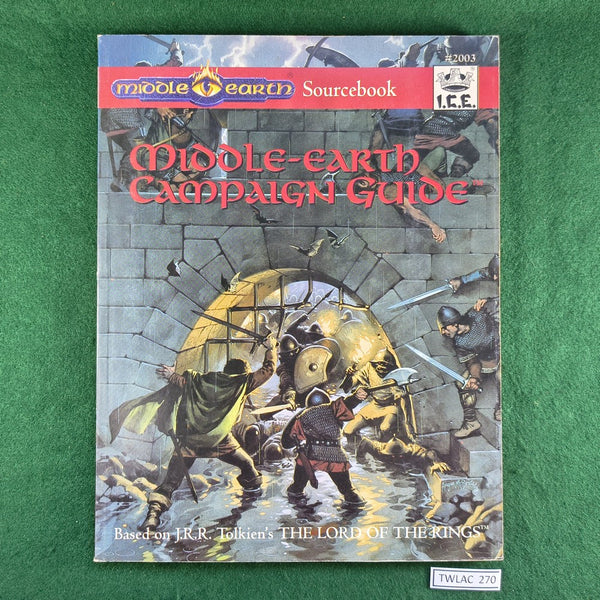 Middle-Earth Campaign Guide - MERP - ICE2003 - Softcover - Map Included