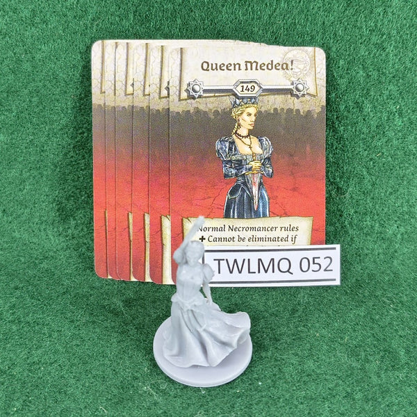 Queen Medea - Zombicide Black Plague - CMON - Good (NO  BOX)