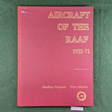 Aircraft of the RAAF, 1921-71 (Jubilee Ed.) - Pentland / Malone - Hardcover