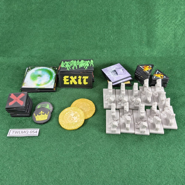 Plastic Token Pack - Zombicide: Black Plague - CMON - Good (NO BOX)