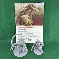 Abominabeasts - Zombicide: Black Plague - CMON - Fair (NO BOX, NO CARDS)