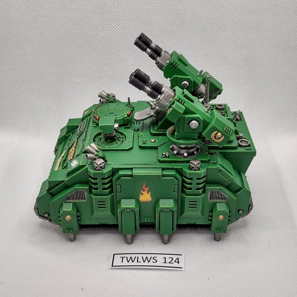 Salamanders Whirlwind Stalker - Warhammer 40K - assembled, painted