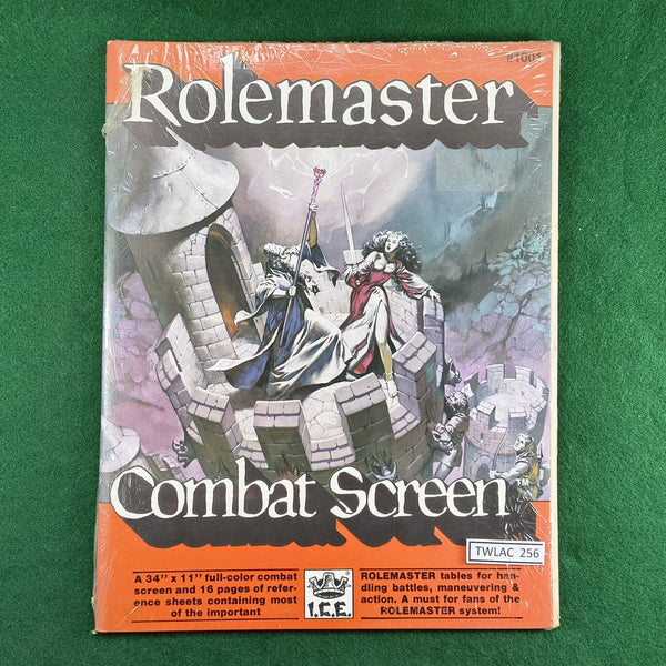 Rolemaster Combat Screen (Orange) - Rolemaster 2nd ed. - ICE1001 - Softcover - In Shrinkwrap
