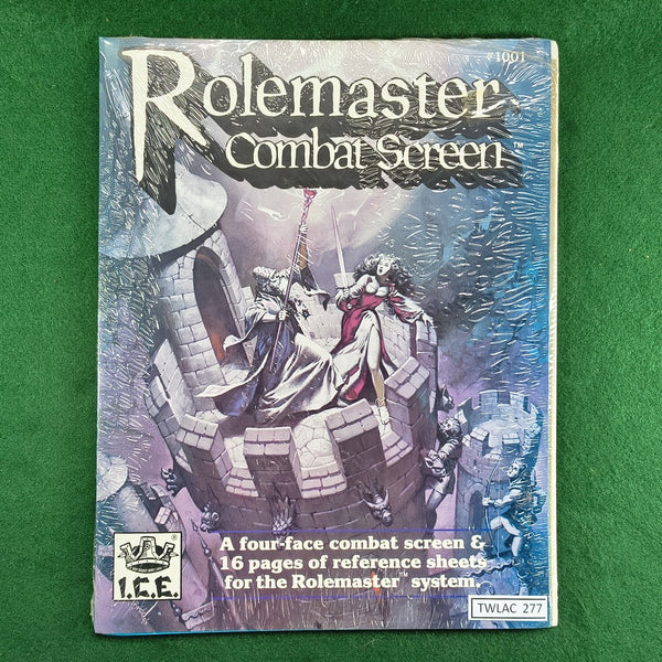 Rolemaster Combat Screen (Blue) - Rolemaster 2nd ed. - ICE1001 - Softcover - In Shrinkwrap
