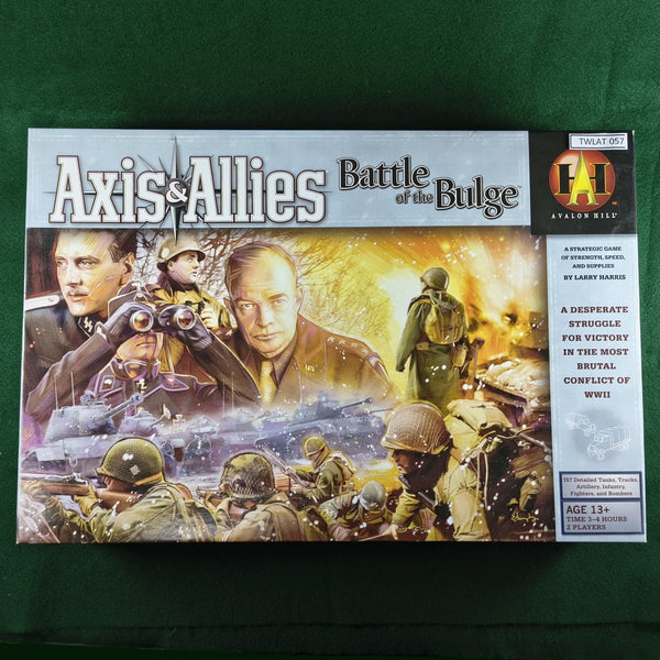 Axis & Allies: Battle of the Bulge - Avalon Hill - Unpunched