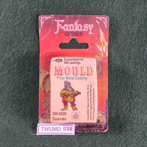 Fantasy Armies: Dwarves - 25mm - Prince August DW-6526 - Very Good