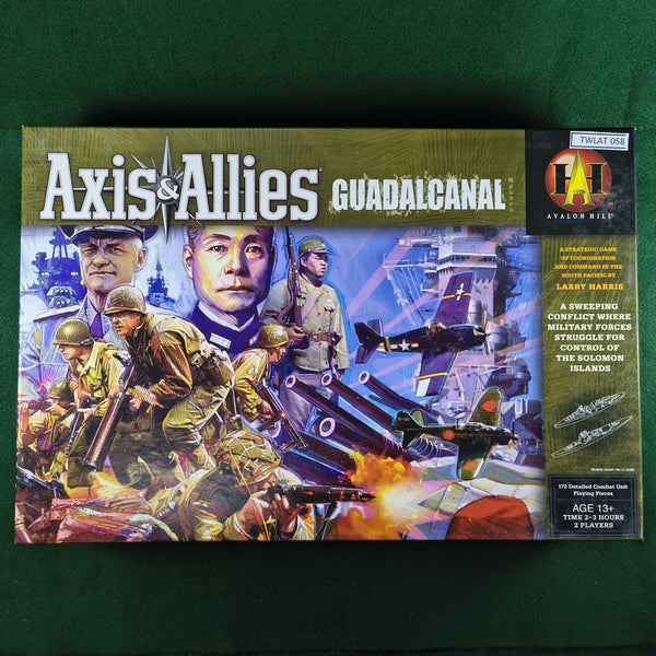 Axis & Allies: Guadalcanal - Avalon Hill - Unpunched