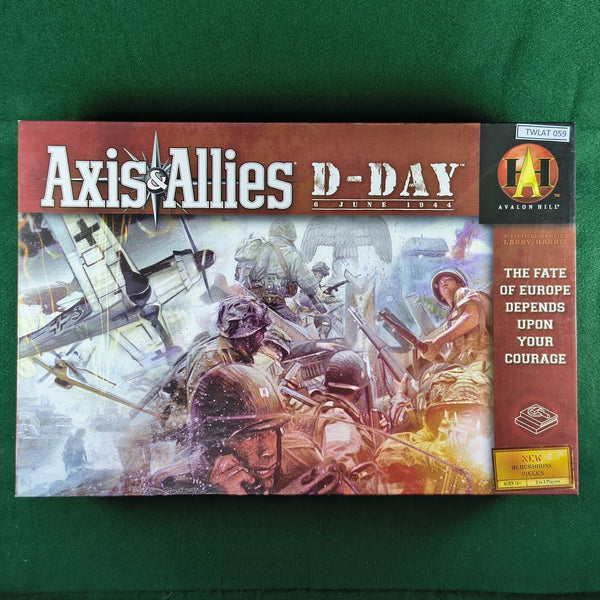 Axis & Allies: D-Day - Avalon Hill - Unpunched