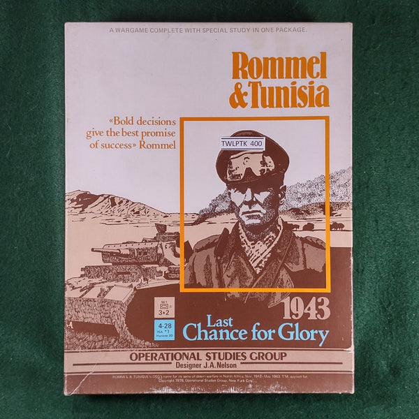 Rommel & Tunisia - OSG - Unpunched