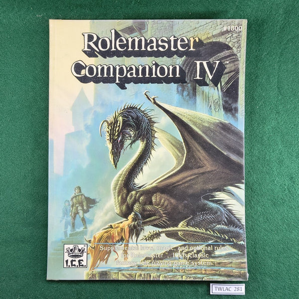Rolemaster Companion IV - Rolemaster - ICE1800 - Softcover