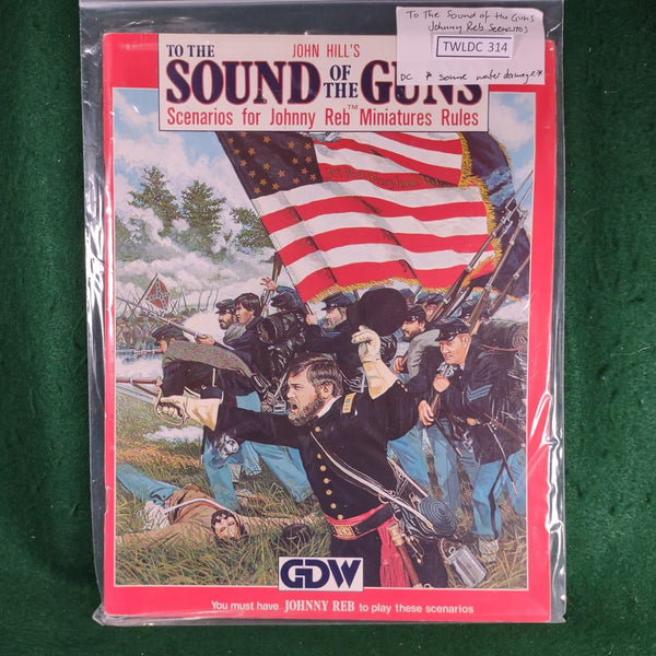To the Sound of the Guns: Scenarios for Johnny Reb - GDW - Softcover - Good