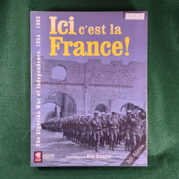 Ici, c'est la France! (2nd Ed.) - Legion Wargames - In Shrinkwrap