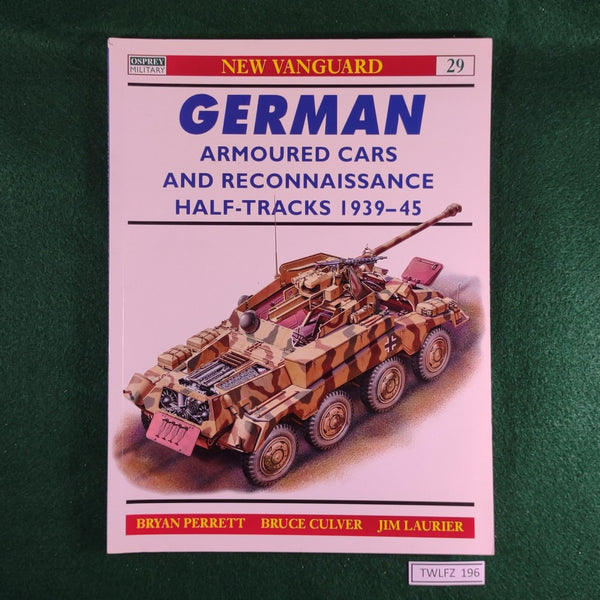 German Armoured Card and Reconnaissance Half-Tracks 1939-45 - NVG 29 - Osprey - Softcover - Very Good