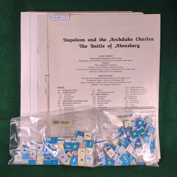 Napoleon and the Archduke Charles (Game Only) - S&T 113 & 114 - SPI - Good