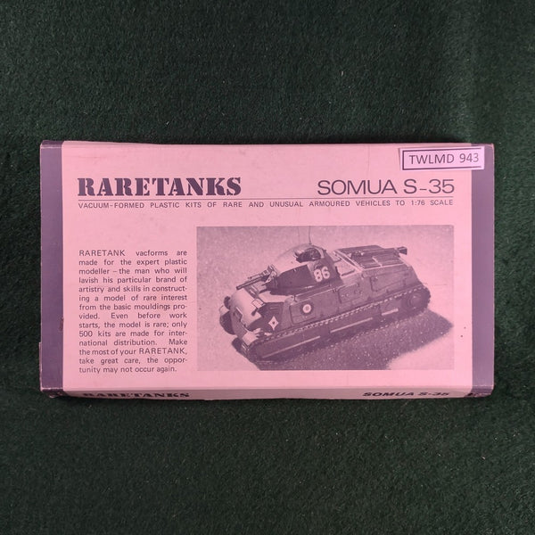 Somua S-35 - 1/76 - Raretanks - Good