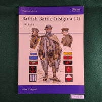 British Battle Insignia (1) - Mike Chappell - Osprey MAA 182 - Softcover - Good