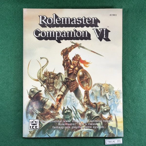 Rolemaster Companion VI - Rolemaster 2nd ed. - ICE1901 - Softcover