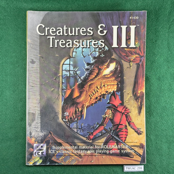 Creatures & Treasures III - Rolemaster 2nd ed. - ICE1430 - Softcover