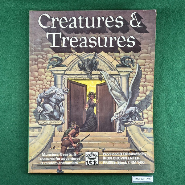 Creatures & Treasures - Rolemaster 2nd ed. - ICE1400 - Softcover