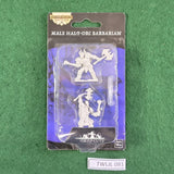 Male Half-Orc Barbarian - 72613 - Deep Cuts - Pathfinder Battles