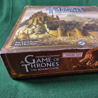 A Game of Thrones (2nd Ed.) - Fantasy Flight - Unpunched - DAMAGED BOX