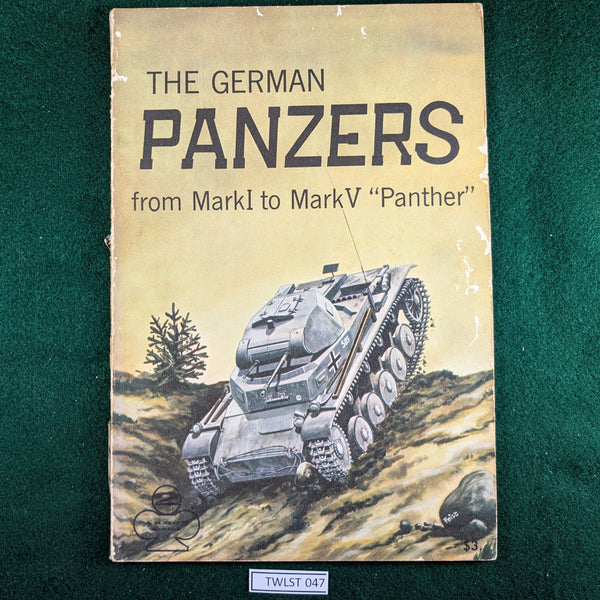 The German Panzers from Mark I to Mark V "Panther" - Walter Spielberger - Aero Publishing