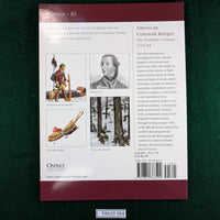 American Colonial Ranger 1724-64 - Gary Zaboly - Warrior 85 - Softcover
