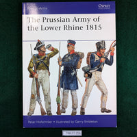 The Prussian Army of the Lower Rhine 1815 - Osprey MAA 496 - Peter Hofschroer & Gerry Embleton