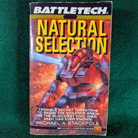 Natural Selection - Michael A. Stackpole - Battletech novel - Softcover