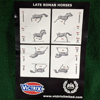 Late Roman Armoured Cavalry Sprue 4 figures Victrix