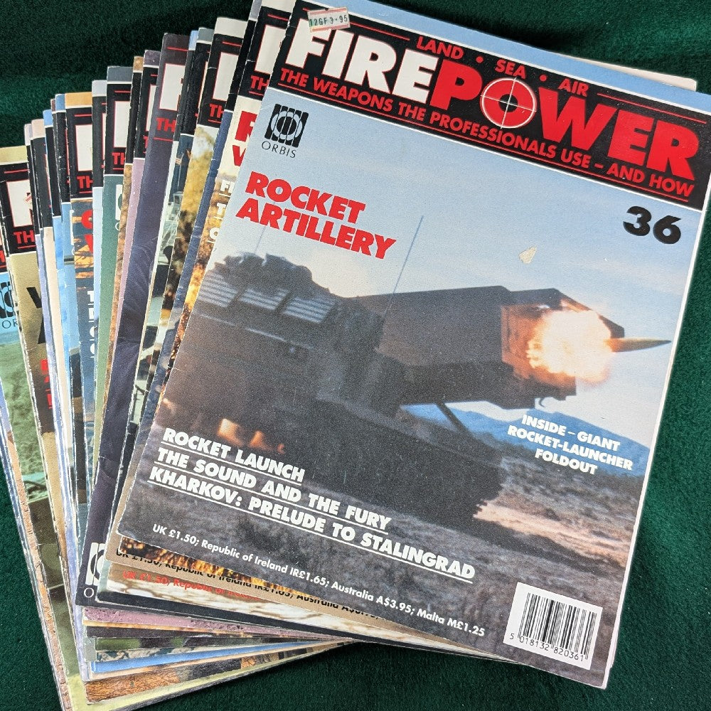 Land Sea Air Firepower Magazine Back Issues 1 to 60 – The War Library