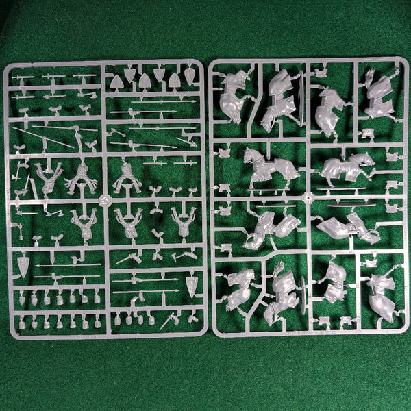 Medieval Knights on Barded Horses Sprue - 6 figures - Victrix