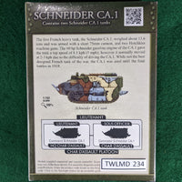 Schneider CA.1 tanks (2) - GFBX01 - Great War 15mm WWI