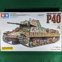 Italian Heavy Tank P40 - Limited Edition - 1/35 - Tamiya 89792