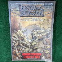 Festung Europa - FW103 - Late War Army Lists - Flames of War 2nd edition