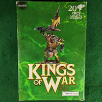 Orc Greatax Regiment - 20 plastic figures - Mantic - Kings of War NP