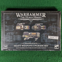 Heavy Weapons Upgrade Set  - Heavy Flamers, Multi-melts, Plasma Cannon - Horus Heresy - Warhammer 30K