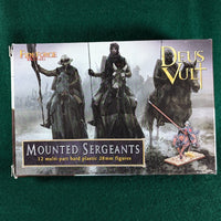 Mounted Sergeants - 12 figures - Fireforge