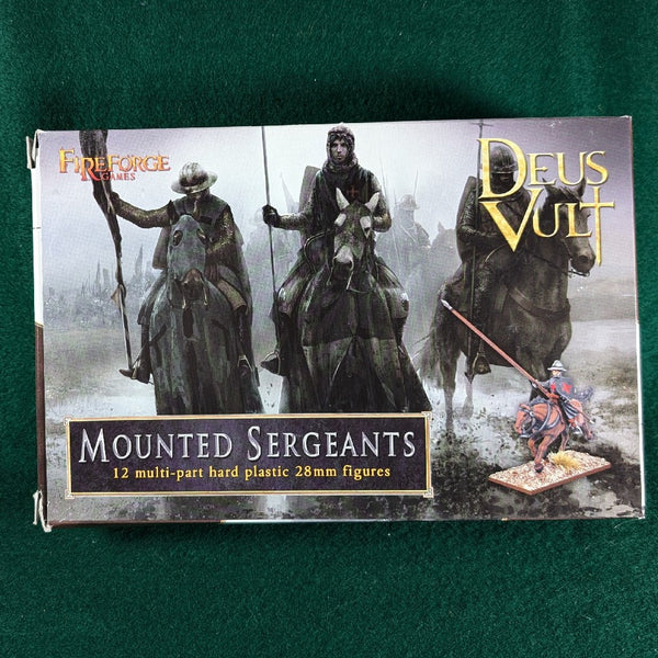 Mounted Sergeants - 12 figures - Fireforge